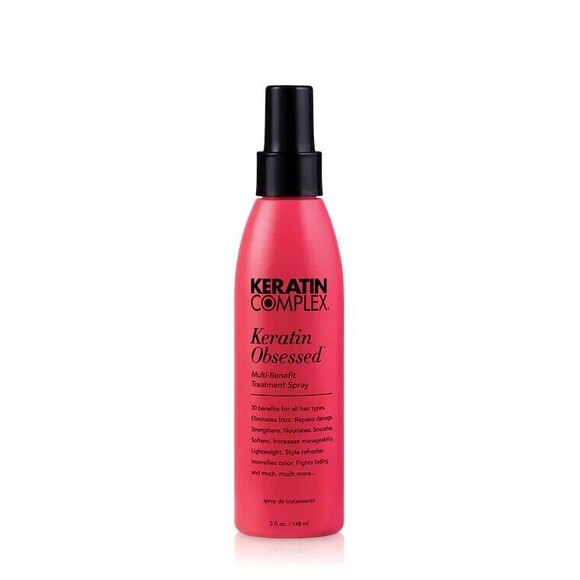 NEW Keratin Complex Keratin Obsessed Multi-Benefit Treatment Spray 5 oz Leave In - Picture 1 of 10